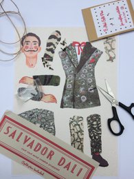 Dali Cut out and make puppet