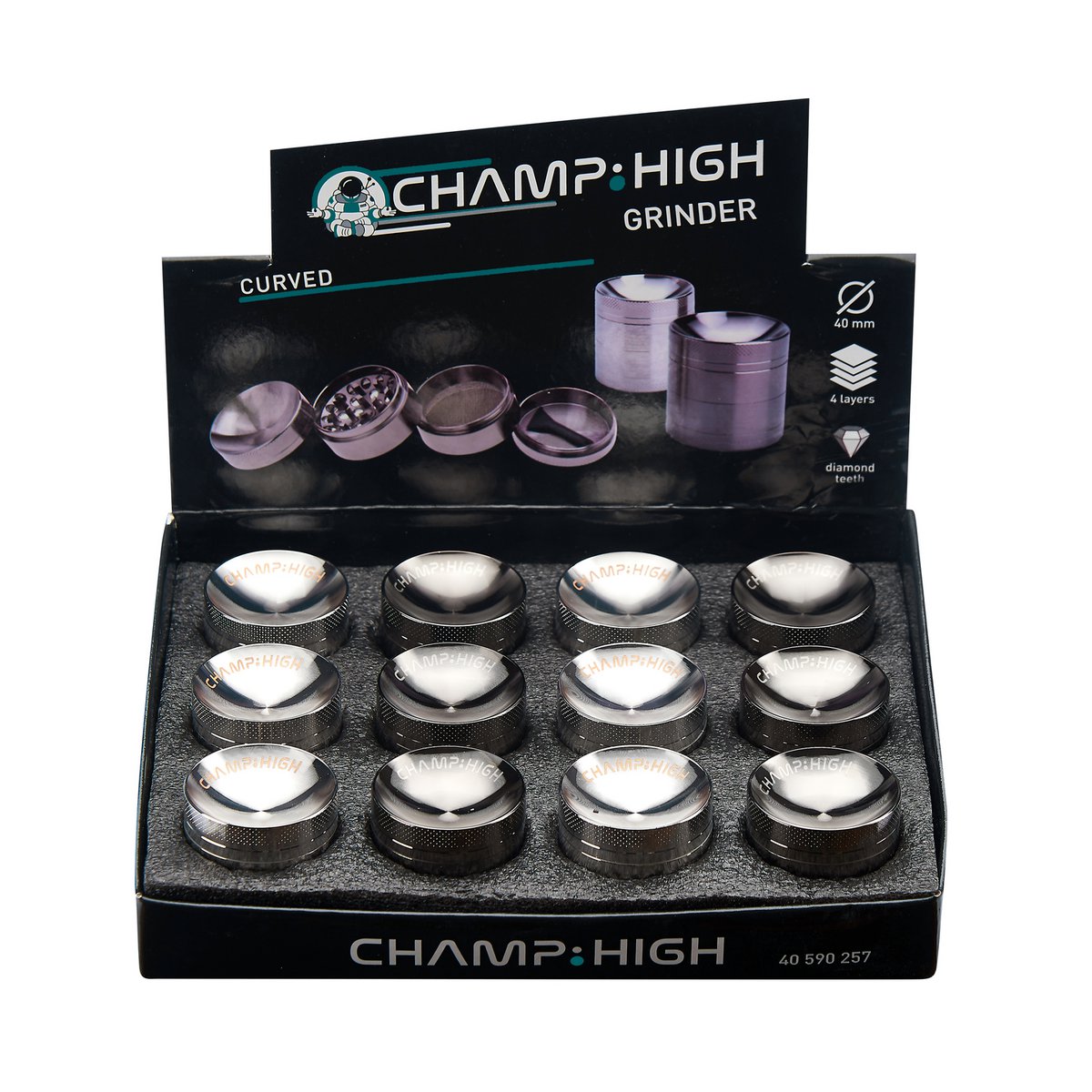 CHAMP HIGH Mini gebogen koffiemolen