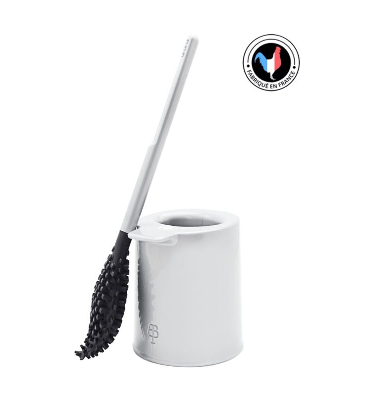 bbb La Brosse WC Bio-sourcées Et Recyclées Gris Souris