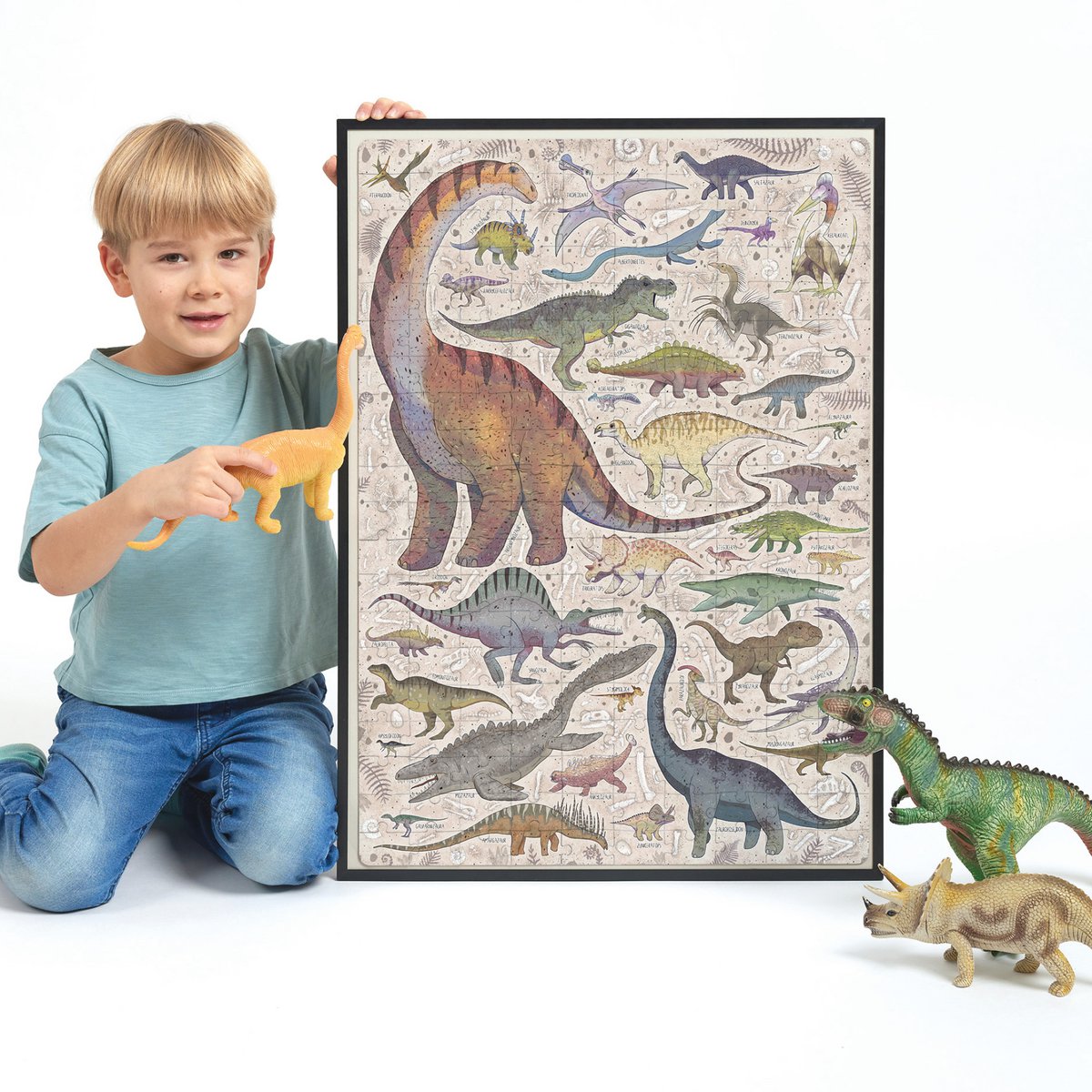 Puzzlove Dinosaurs Puzzle 7+