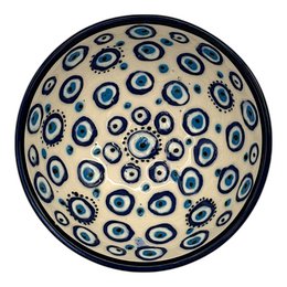 Ceramic bowl - Evil Eye - White - 12cm