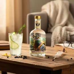 Volante London Botanical Spirit 0,0% – Ikke-alkoholisk Gin-Style Spirit – 700 ml