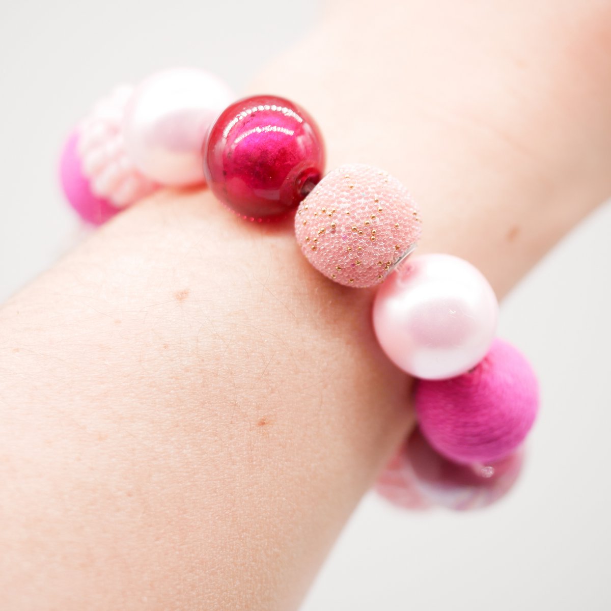 Stephisimo "Small Bollywood" bracelet, Rosé-Pink