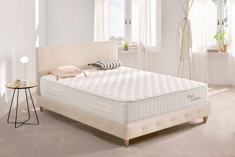 Royal Exclusive Pocksprings Mattress - White - Grubość: 30 cm - Moonia