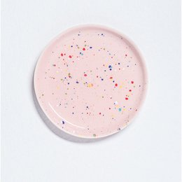 New Party Bread Plate 17cm - Mix 6 Pieces