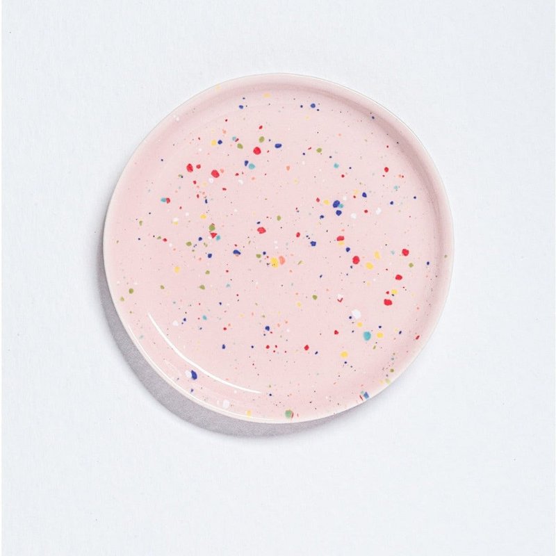 New Party Bread Plate 17cm - Mix 6 Pieces