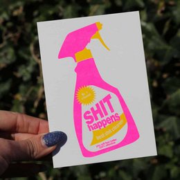 Riso print Der sker lort
