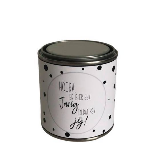 Can of hurray there is a birthday rough dot