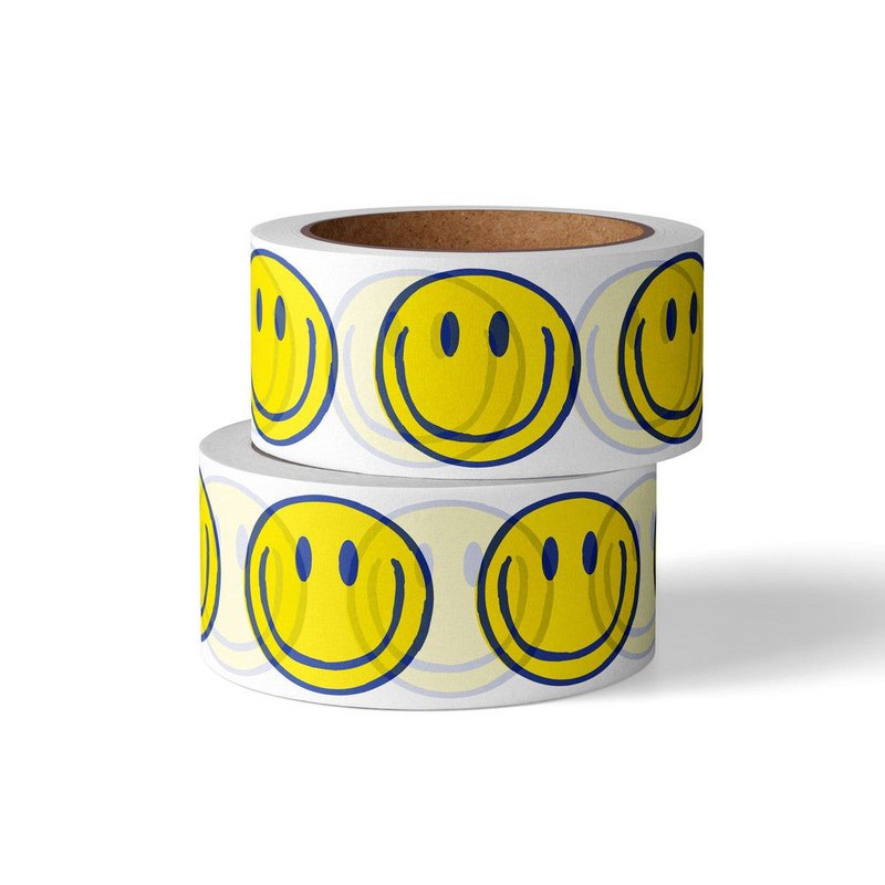 Washi Tape Smiley hav en god dag