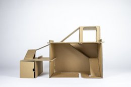 Cardboard Toys Garage