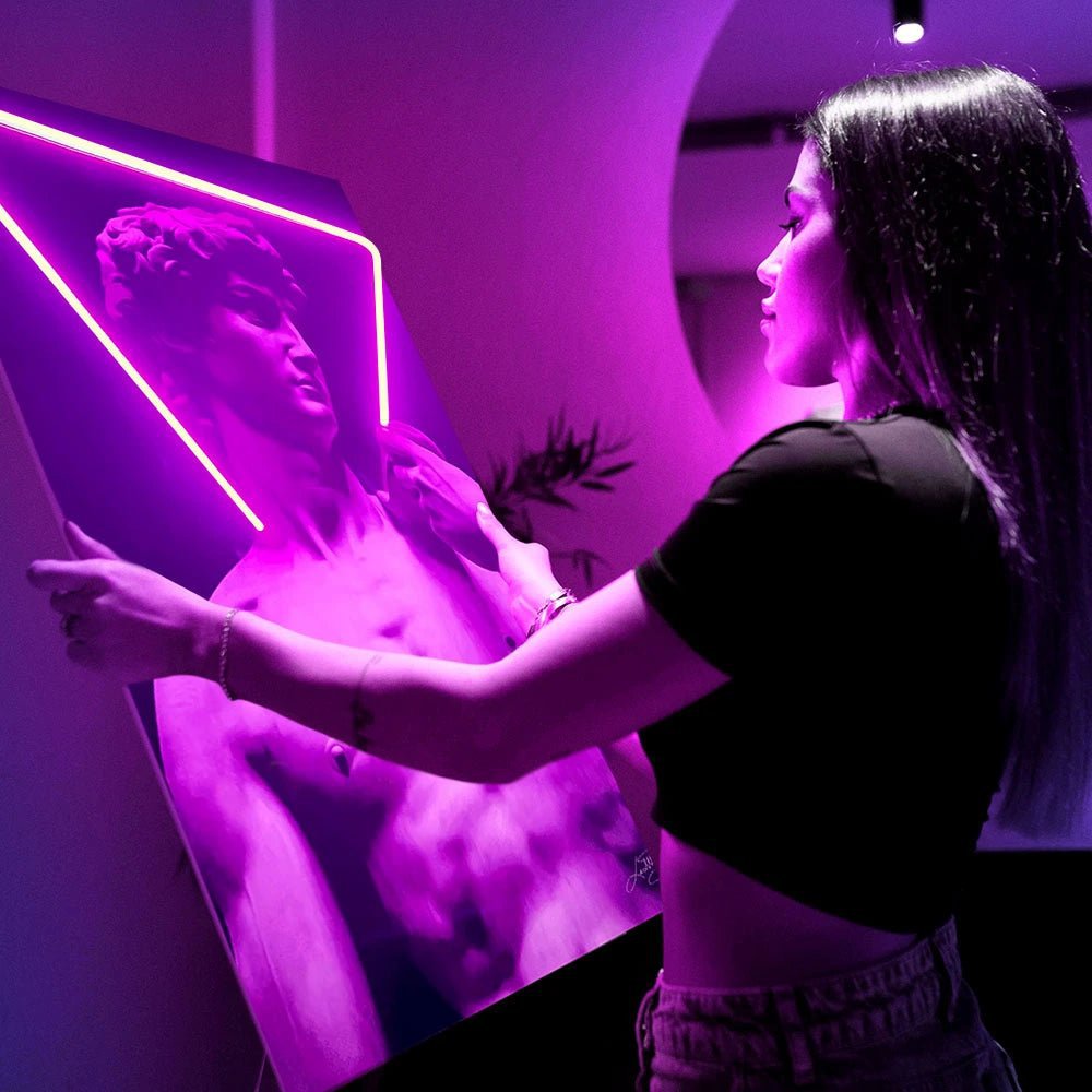 David Triangle | Arte de pared LED