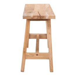Barcelona Bench - Natural Teak, 90x25x45cm