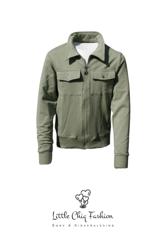 LewyLou NO4 Sweat Vest Groen – Robuust & Functioneel – Urban Adventure