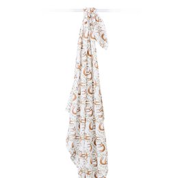 Lulujo swaddle 120x120 - Modern Sloth