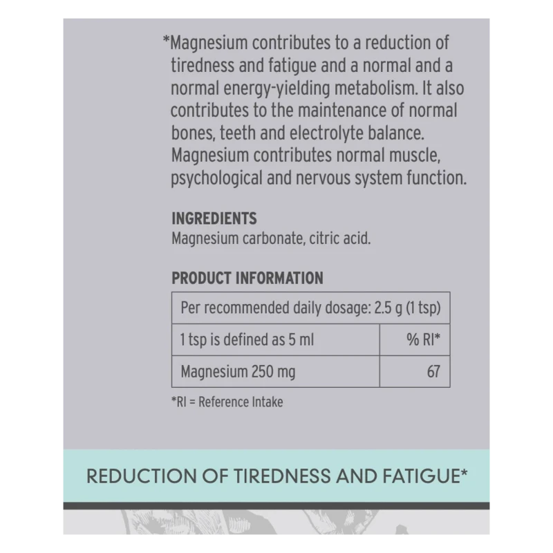 Plantforce - Wegański jonowy magnez naturalny - 150 g