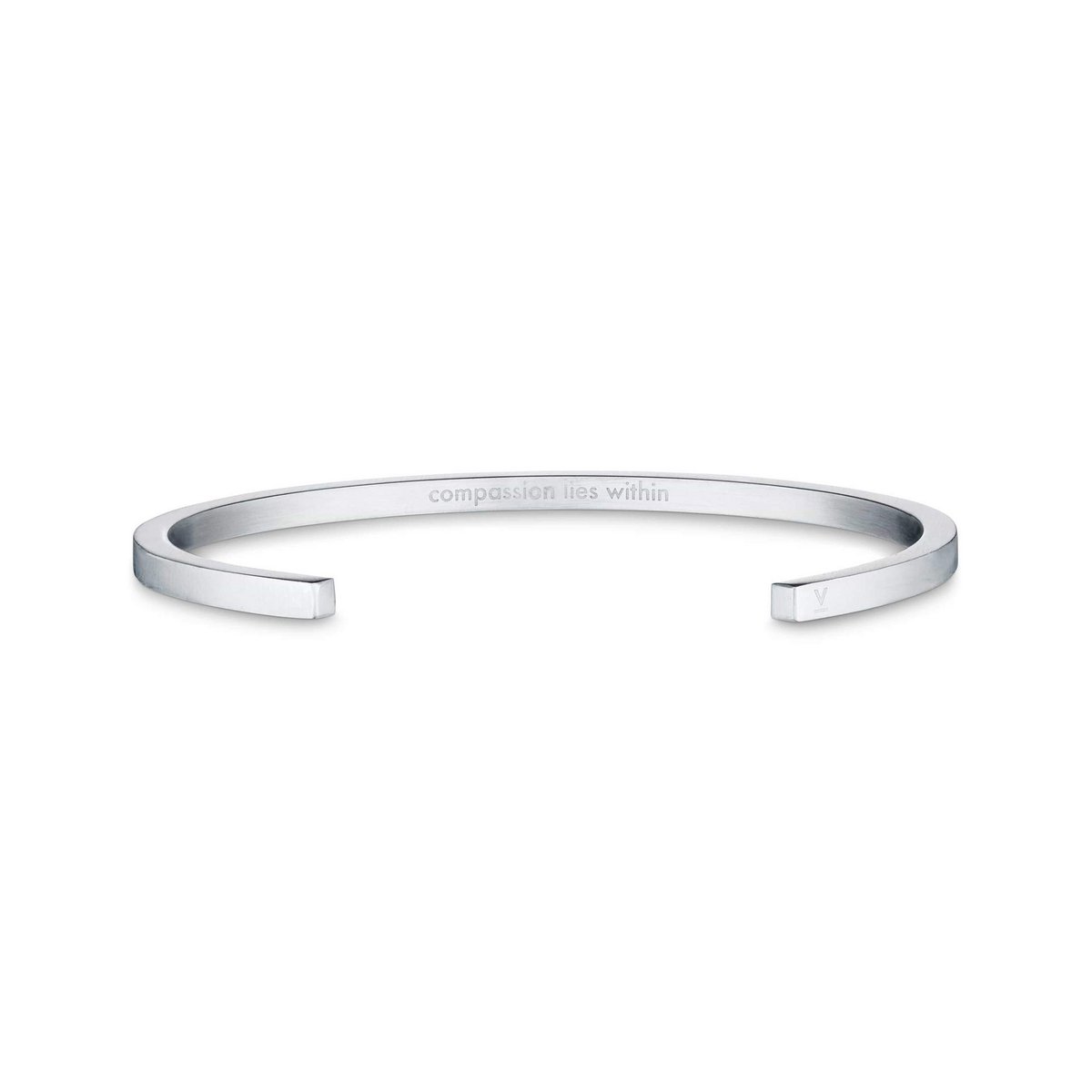 Zilveren armband met klassiek zilver en zwart horloge