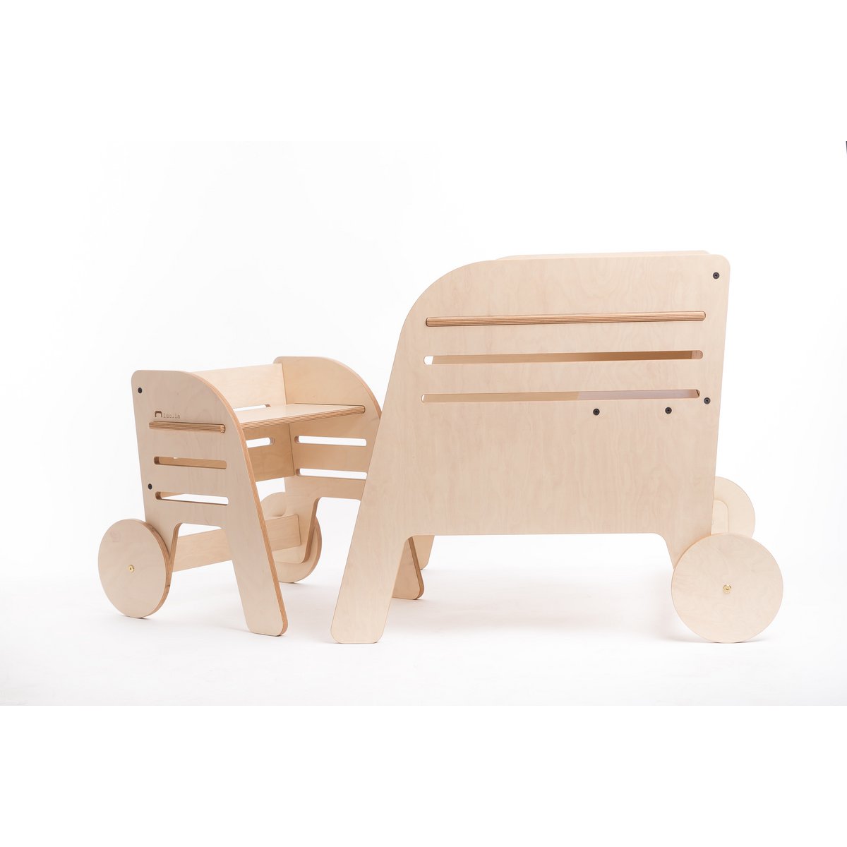 Set tavolo e sedia Montessori Wheel