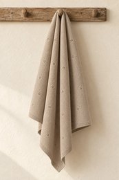 Coperta per bebè APOLLO – 100% lana merino – beige [B2B]