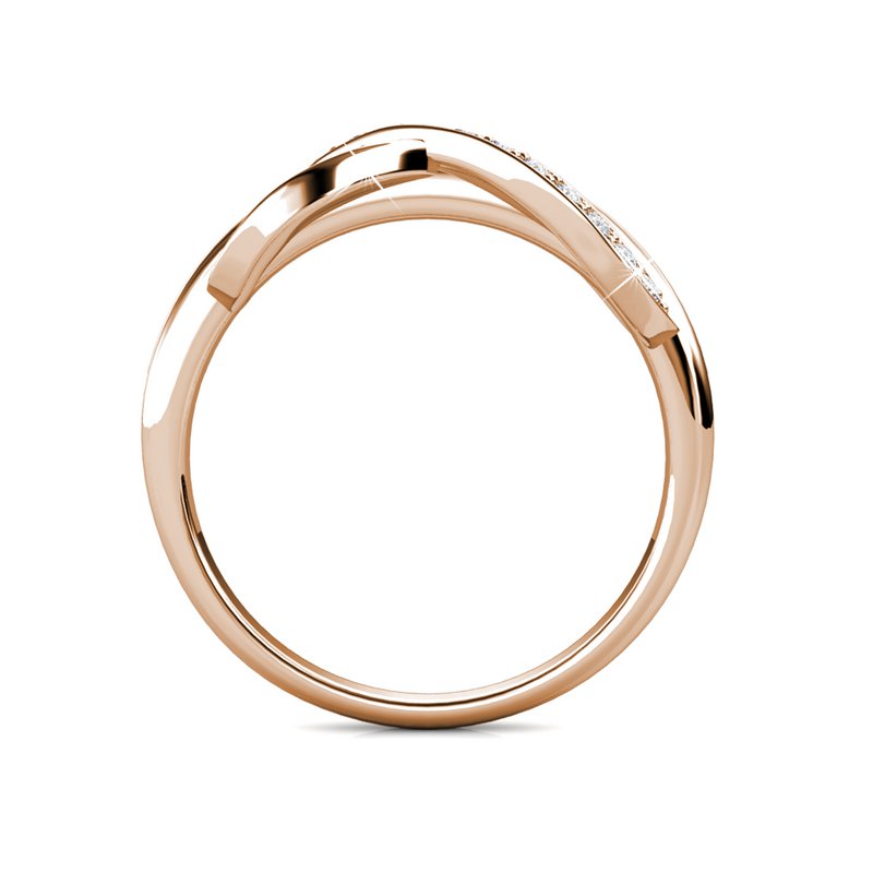 Trist Ring - Rose Gold and Crystal