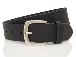 Timbelt Ledergürtel 407 schwarz