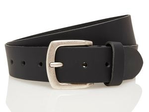 Timbelt Ledergürtel 407 schwarz