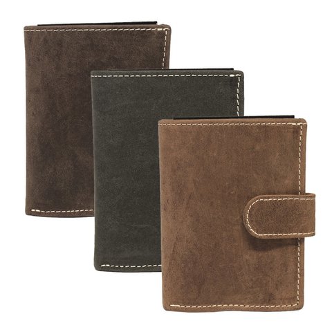 Porte-cartes en cuir - Cardprotector - Miniwallet - Mini portefeuille - En 3 couleurs - Porte-cartes de crédit
