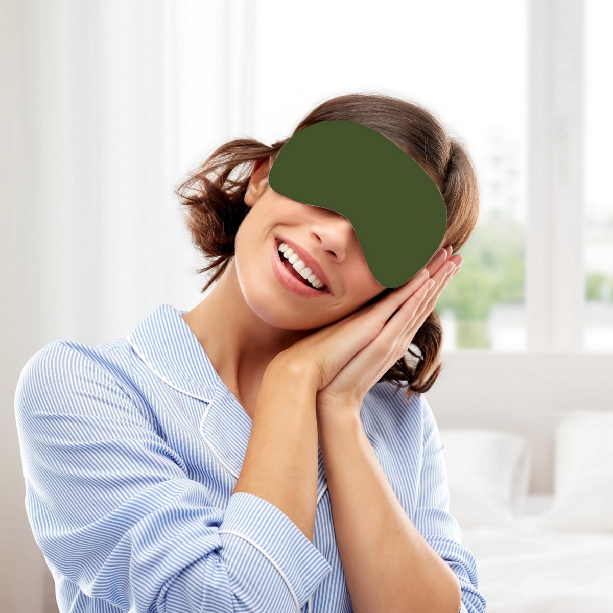 Zestaw i maska ​​na oczy z zielonego jadeitu Gua Sha - Termoterapia - Niezbędne akcesoria kosmetyczne - Kamień naturalny - Narzędzie do podnoszenia
