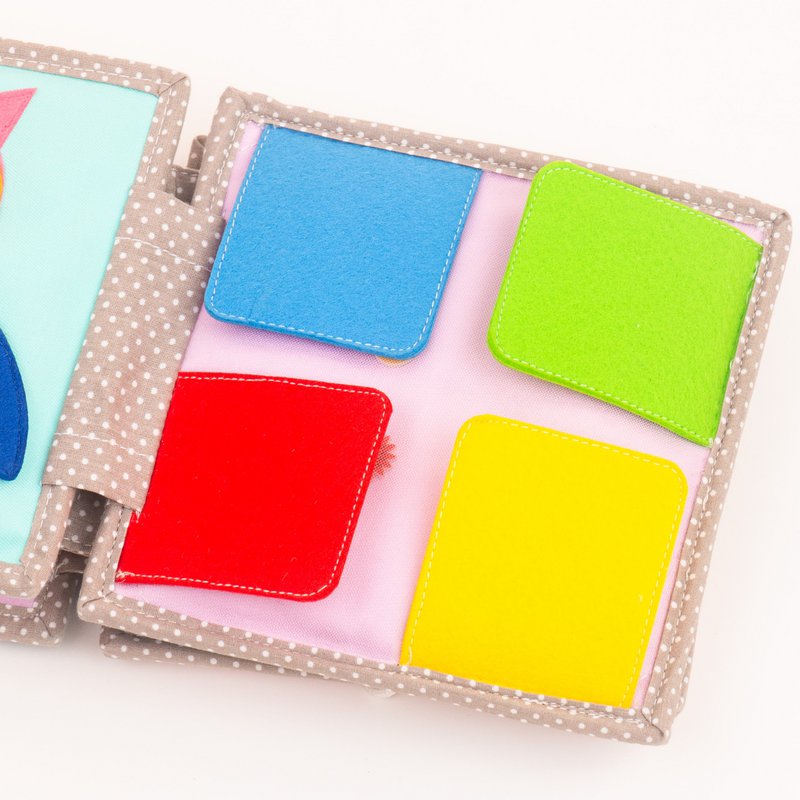 Peek-a-Boo – Mini libro tranquillo di 6 pagine