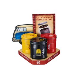 Cendrier CHAMP Oil Drum Volkswagen – Métal – Display 6 pièces