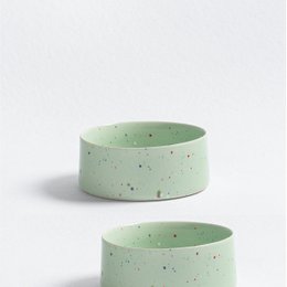 New Party Pet Bowl 16,5cm Set 2 Green