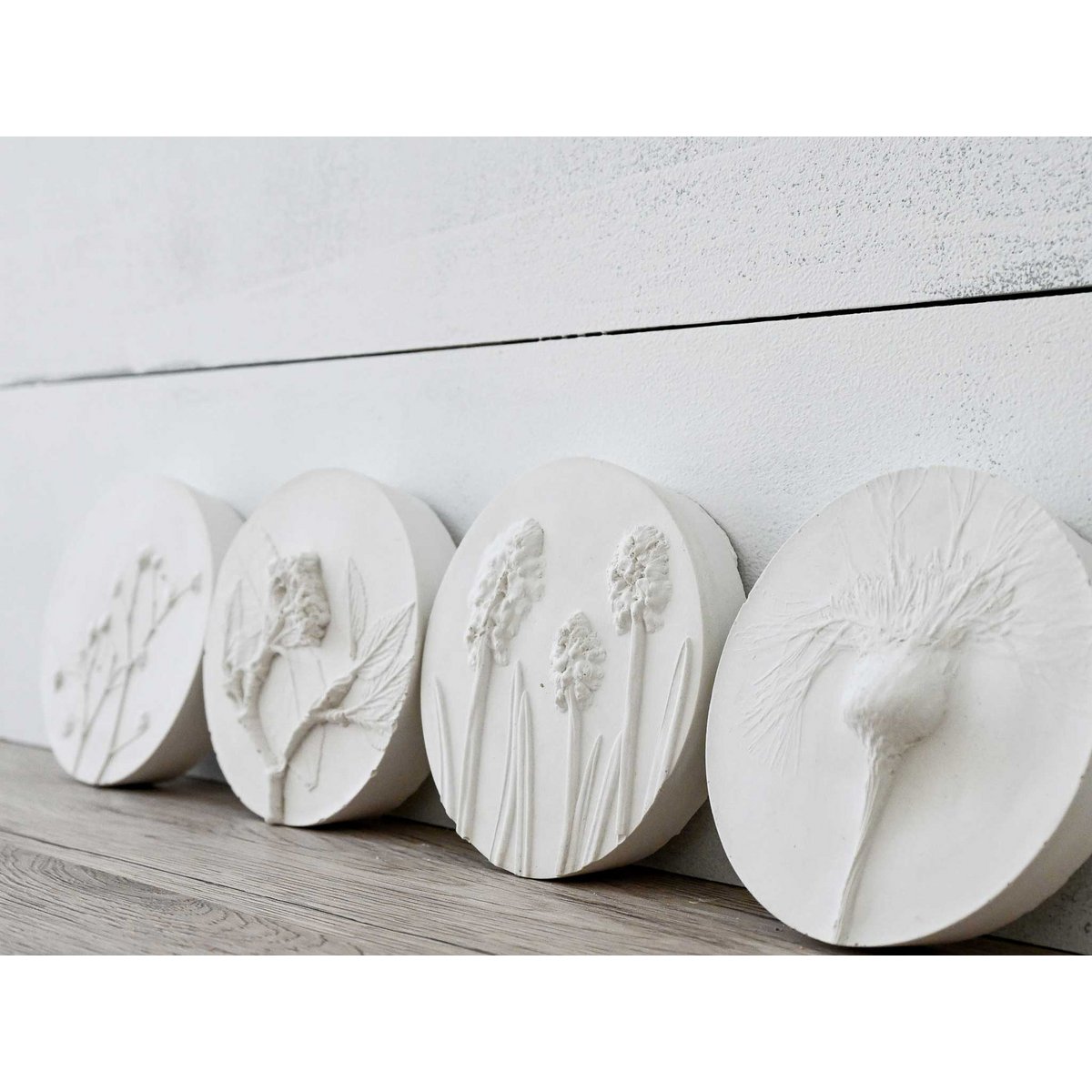 Ensemble de ressorts de 4 reliefs muraux