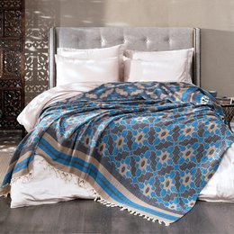 Leyla Soft Cotton Jacquard Bedspread