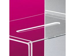 Promotional box Sigel transparent 225x300x170mm + insert for A4