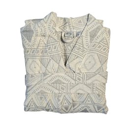 Albornoz tipo kimono de gasa de algodón