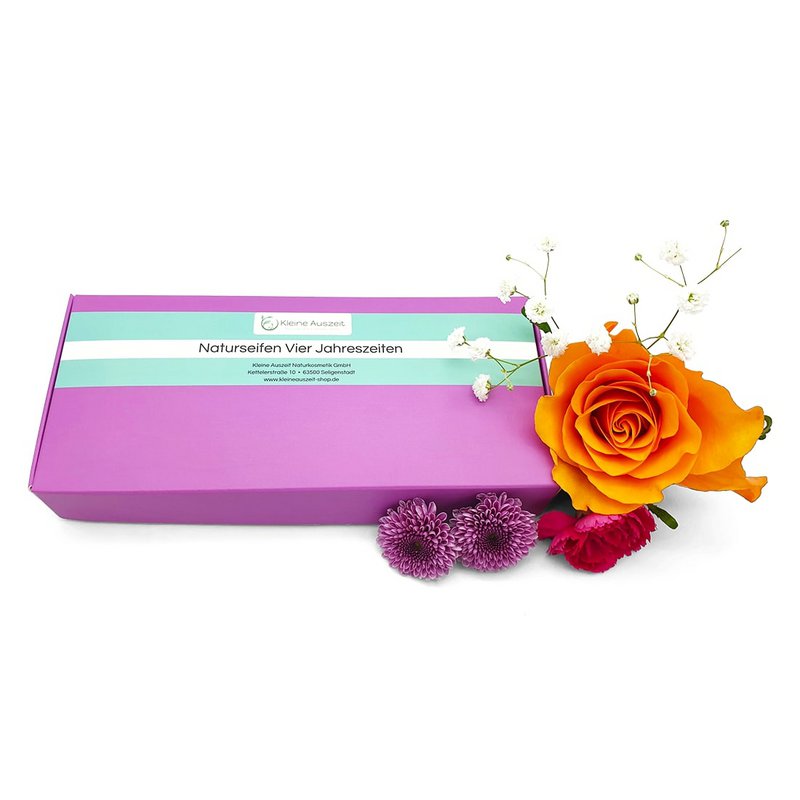 Saponi naturali quattro stagioni in confezione regalo