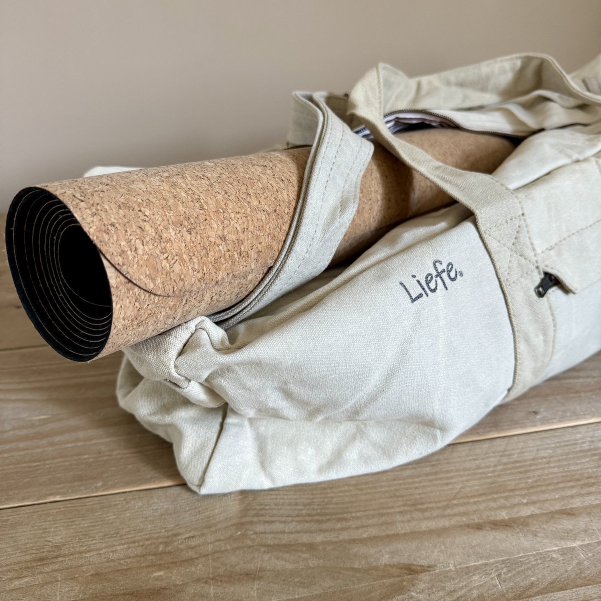 MultiBag blanco light canvas (travel, yoga, beachbag)
