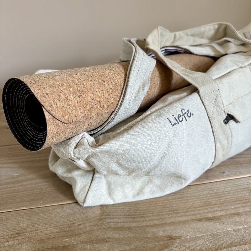 MultiBag blanco light canvas (travel, yoga, beachbag)