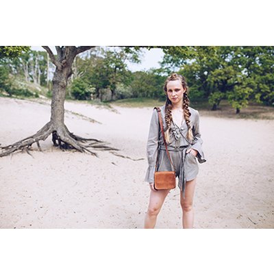 Yama Leather Shoulder Bag