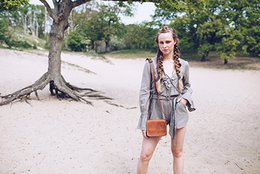 Bolso de hombro Yama de piel