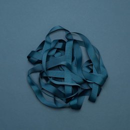 Gavebånd benzin, lysegrønt bånd let at binde, 16 mm x 5 m mørkeblåt grosgrain bånd til indpakning af gaver