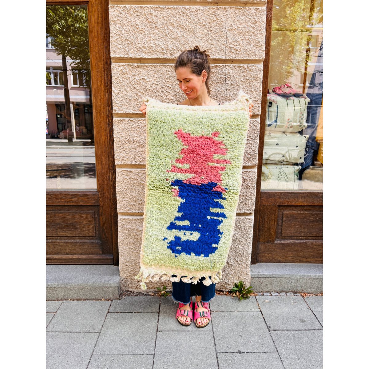 Mini Berber carpet - Yalana - 0.60 x 1.10m fair