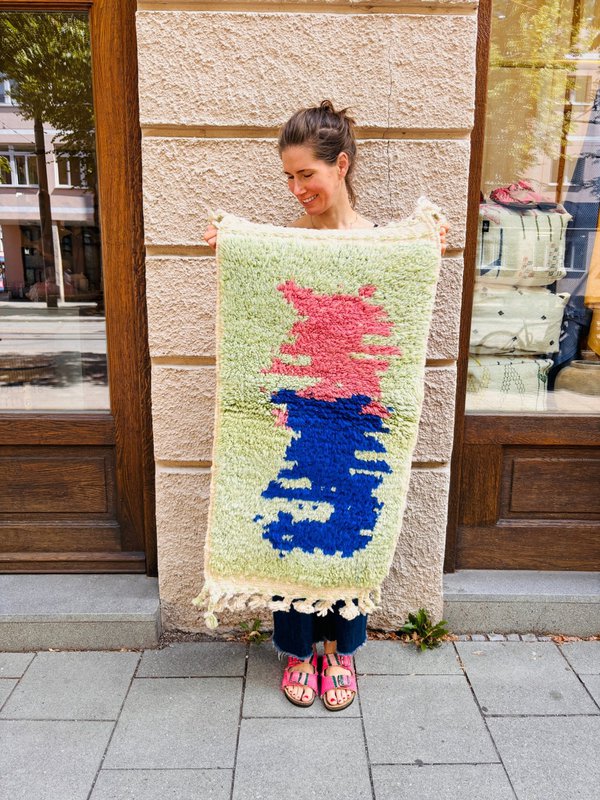 Mini Berber carpet - Yalana - 0.60 x 1.10m fair