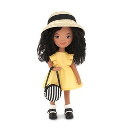 Soft toy, Sweet Sister - Tina in a Yellow Dress + bonus accessories set (35cm)