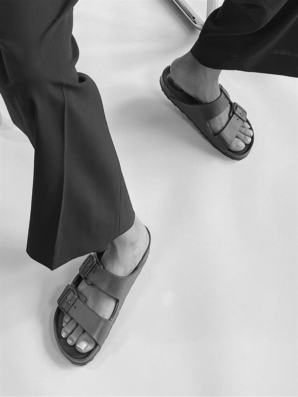 thies 1856 ® Ecofoam Sandal vegan silver