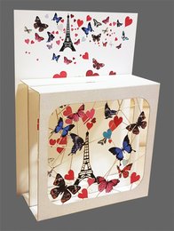 Forever Cards Magic Box Wenskaart - Eiffel Tower