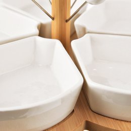 Snackskåle Porcelæn Hvid Whiteline 28,5 cm 10 stk