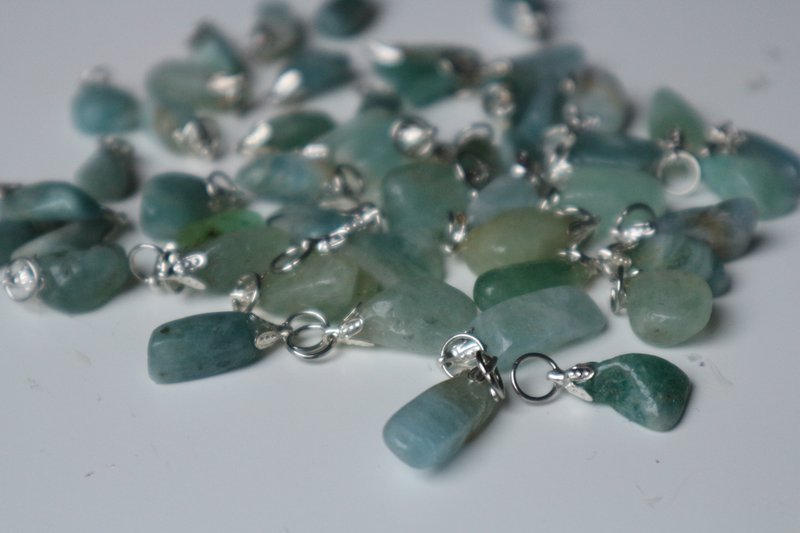 Pendentif aigue-marine