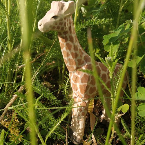 Jouet animal girafe en bois Wudimals®