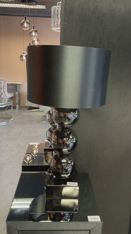 Lampada a globo Block base Antracite