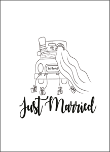 Card Just married